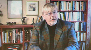 Rod Fleming greets the crowd from France